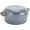 7 Qt, variant on 2-in-1 Enamel Cast Iron Dutch Oven with Skillet Lid - 7 Quart Grey Cookware for Casserole, Stew & Braising