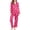 A-Hot Pink324, variant on Long Sleeve Pajamas Set For Women Spring Summer Silk Satin Button Down Sleepwear Notch Lapel Shirts And Pants Bow Printed 2 Piece Set Leisure Home Clothes