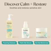 Aveeno Calm + Restore Triple Oat Face Serum, 1 Fl oz