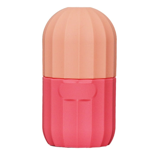 Rodillo facial de hielo para rostro y ojos. Herramienta de belleza de silicona reutilizable para masajes, acondicionamiento natural y cuidado de la piel. Eliminación de bolsas en los ojos.