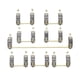 thumbnail image 2 of Estabilizadores de teclas atornillables de PCB chapados en oro transparente de 2U y 6,25U para MX Smokey 104 llaves, 2 of 9