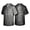 Red_002, variant on Domuza Halloween Scrub Tee for Men Pumpkins Print Casual Short Sleeve V Neck Tee Shirts Fashion Comfortable Funny Medical Top with 3 Pocket Multicolor M