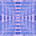 thumbnail image 1 of Ahgly Tapis d'Intérieur Lavable en Machine Carré Transitionnel Bleu Ange Bleu, 4 Pieds Carré, 1 of 7