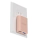 thumbnail image 1 of Cargador de Pared USB iHome de 2 Puertos: Cargador USB Multipuerto AC Pro, Adaptador de Enchufe USB, 1 of 6