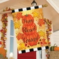 thumbnail image 3 of Briarwood Lane Happy Blessed Grateful Autumn House Flag, 3 of 4