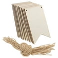 thumbnail image 5 of VORCOOL Unfinished Wooden Signs Beige for Craft Blank Rectangle DIY Projects, 5 of 8