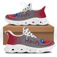 thumbnail image 1 of Zapatillas deportivas de moda para hombre con bandera de Eritrea, Jamaica, Congo y Haití, zapatos casuales con cordones, calzado ligero para caminar, zapatillas para hombre, 1 of 6