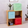 thumbnail image 2 of ERDOUY Storage Box for Pantry Organizer and Storage,Perfect for Bathroom,Cabinet,Kitchen,Fridge,Closet Organization Supplies 10.43*10.43*11.02inch (Green), 2 of 4