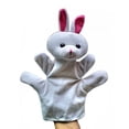 thumbnail image 1 of HEVIRGO Animal Hand Puppet Super Soft Tear-Resistant Flannel Hand Puppet Storytelling Preschool Role Play Toy for Home, 1 of 10