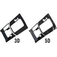 thumbnail image 4 of jfqm Black 3D 5D Carbon Fiber Style Car Front Console Gear Shift Panel Frame Trim Set Fit for Mazda CX-5 2017-2022 Left Hand Drive (Color : 5D), 4 of 7