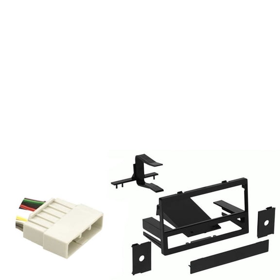Fits Acura Legend 1991-1995 Metra Single DIN Dash Kit with Harmony Radio Harness