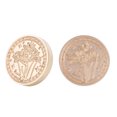 thumbnail image 2 of Sello Retro Antique Plant Sealing Wax Head Fire Paint para sobres de tarjetas YX05 Ndcxsfigh Libre de BPA, 2 of 8