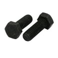 thumbnail image 2 of 2Uds M12x35mm Rosca Inversa 12,9 Grado Cabeza hexagonal Roscado de Mano Izquierda Tornillo Perno Negro de Acero al Carbono DIN933, 2 of 2