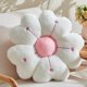 thumbnail image 1 of wonima44 Flower Throw Pillow, Cute Daisy Cherry Blossom Flower Shaped White Throw Pillow 15.7In Floor Cushion for Home Bedroom Sofa Chair Couch Decor, 1 of 1