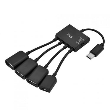 Kritne 4 In 1 USB-C USB 3.1 Type-C To USB 2.0 HUB OGT Converter Cable For