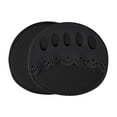 thumbnail image 1 of Almohadillas para los pies, almohadilla metatarsiana para el antepié, separadores de dedos con dedos expuestos. negro, 1 of 9