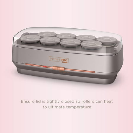 Conair - Jumbo Ionic Setter with 8 Ceramic Rollers - Champagne