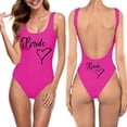 thumbnail image 1 of MKLEKYY Traje De Baño Mujer Women Fashion Letter Print Piece Swimsuit Sexy Bikini Swimwear Bathing Sleeveless Backless Swimsuit 1501, 1 of 4