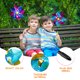 thumbnail image 2 of EeaseMX STOBOK - 8 piezas de molino de viento de plástico brillante y colorido, juguete para decoración de fiestas, para jardín, césped, regalos para niños, 2 of 8