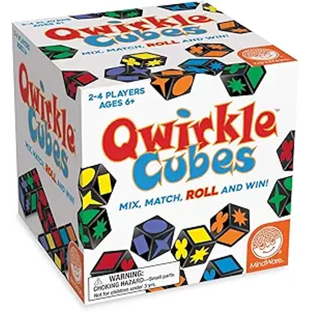 MindWare Cubes Qwirkle, 2 à 4 Joueurs, 6 Ans et Plus