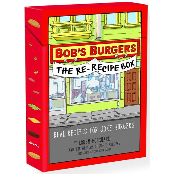 Pre-Owned Bob's Burgers (TM) The Re-Recipe Box: Real Recipes for Joke Burgers