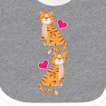 thumbnail image 4 of Inktastic Tiger Jungle Animal Girls Baby Bib, 4 of 4