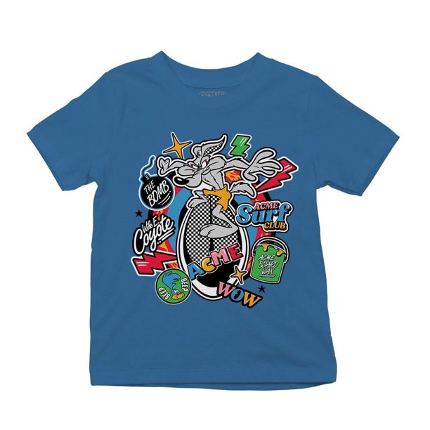 Playera Fan Army Talla 8 Looney Tunes BB playera manga corta turquesa
