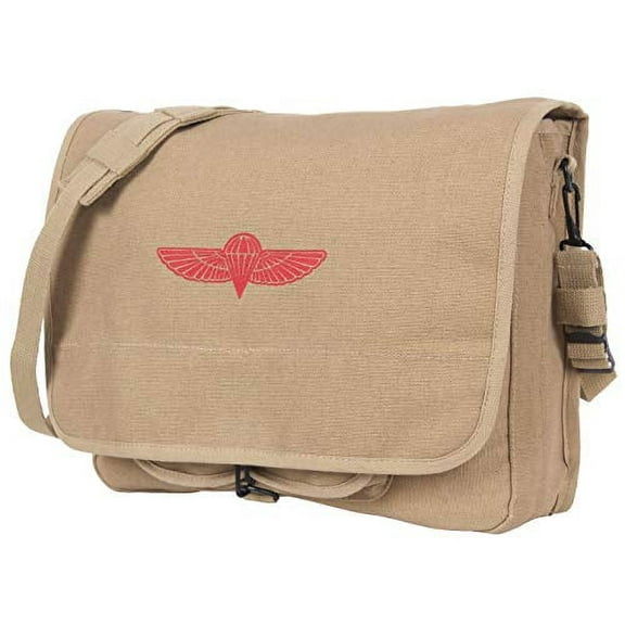Rothco Canvas Israeli Paratrooper Bag - Khaki