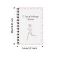 thumbnail image 3 of Fdelink 75 Day Challenge Planner,75 Day Journal & Challenge Planner: Daily for Your Diet Plans & with Daily Checklists and Prompts for Beginners,1*Notepad, 3 of 6