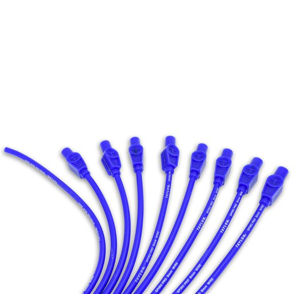Taylor Cable 73655 8mm Spiro-Pro univ 8 cyl 180 blue