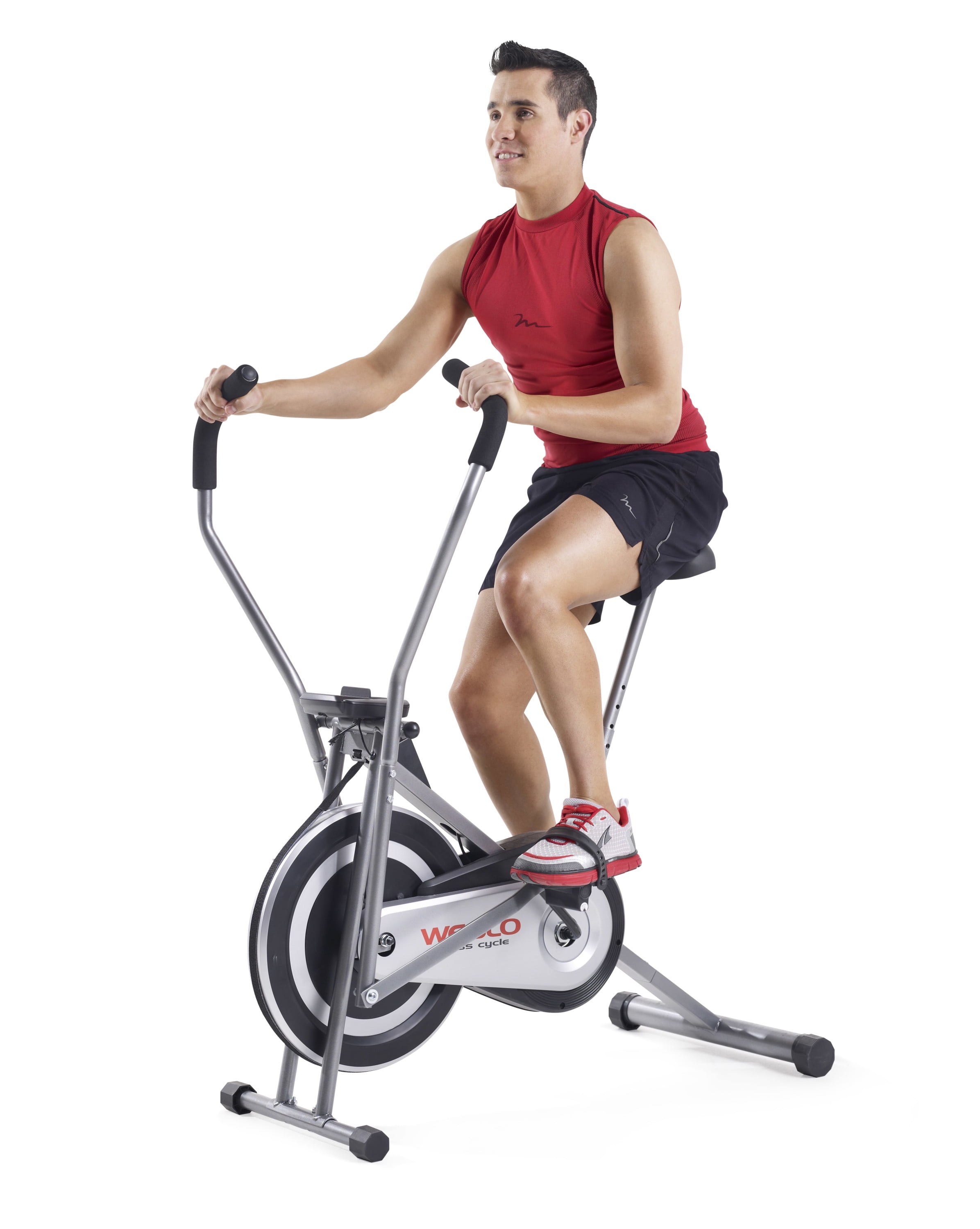Weslo Cross Cycle Upright Exercise Bike with Inertia Enhanced