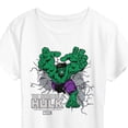 thumbnail image 3 of Marvel Hulk - Smash Through Wall - Women's Short Sleeve Graphic T-Shirt, 3 of 5