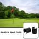 thumbnail image 4 of 8 Uds Clips a prueba de viento para bandera de jardín tapón fijo para bandera de jardín accesorios para bandera de jardín Clip para bandera de jardín tapón de plástico soporte para bandera de jardín, 4 of 5