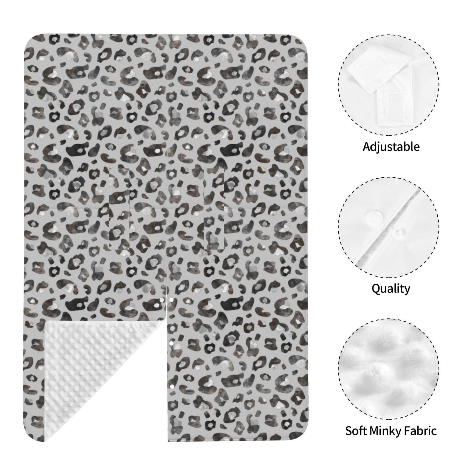 Car Seat Cover Baby - Wild Animal Leopard Print Breathable Infant Car Seat Cover for Baby Carseat, Lightweight Comfort Baby Essentials Must Haves Newborn Stuff for Girl Boy