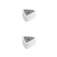 thumbnail image 4 of Billuyoard Soporte para toallas, montaje en pared, autoadhesivo, para baño, cocina, paño de cocina, colgador de almacenamiento, gancho, albornoz, Blanco 2piezas Billuyoard CBP316784, 4 of 6