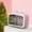 9#Pink, variant on xjwjuw Wireless Bluetooth Clock Speaker, Multifunctional Alarm Clock & Radio, Bluetooth 5.3, Compact Portable, Mini Speaker for Home, Office, Travel, Bedside, Card Insertion & Hands-Free Calling