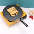 thumbnail image 3 of ifundom Non-Stick Pancake Pan Set with Ergonomic Grip, Cookware for Even Heat and Easy Cooking, 3 of 8