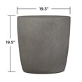 thumbnail image 3 of Real Flame Couverture de Réservoir de Propane Rond Riverside en Gris Glacier, 3 of 5