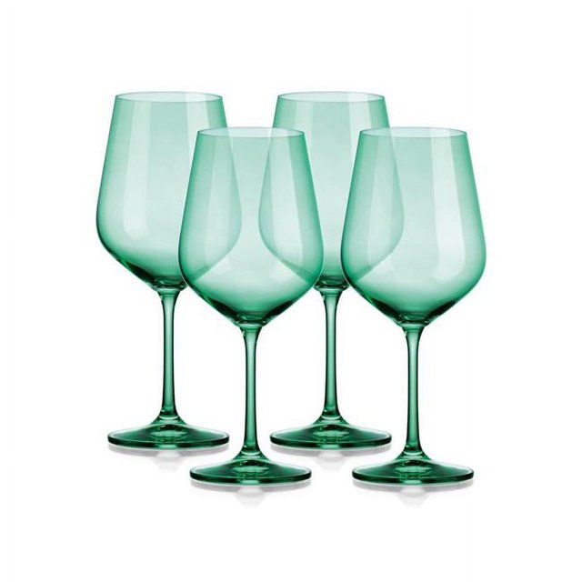 Godinger 28001 19,5 Po Verre à Vin Rouge Pur et 44 ; Vert - Lot de 4