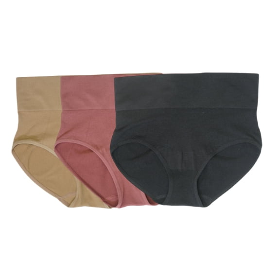 Real Underwear Comfort by Real Seamless Shaping Brief, 3-Pack, Sizes S-XL