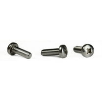 M4-0.7 x 5 mm Machine Screws / Pozi (Type Z) / Pan Head / 18-8 Stainless Steel (A2) / DIN7985A - 2500 Piece Carton