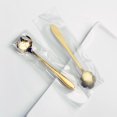 thumbnail image 5 of 8PCS Flower Shape Stainless Steel Coffee Spoon Tea Spoon Ice Cream Spoons, 5 of 6