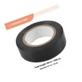 thumbnail image 4 of OFFIGAM Black Electrical Insulation Tape 5-Pack PVC Adhesive Tape for Industrial, Electrical, and Home Applications, 4 of 8
