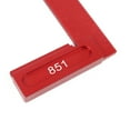 thumbnail image 6 of 200mm Carpenter Right Angle Positioning Ruler Aluminum Alloy Hardwood Woodworking Tool, 6 of 15