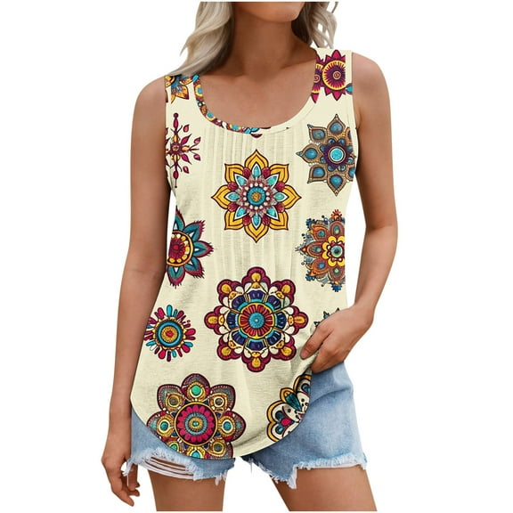 Womens Summer Tops Dressy Casual Cotton White Tank Top Woman Double Lined Dressy Tunic Tops To Wear With Leggings For Women Women 100% Cotton T Shirts Graphic Tees