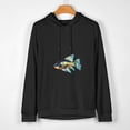 thumbnail image 2 of RUIYC Erazor Deep Sea Fish Long Shirt, 100% Cotton Long T-Shirt, Apparel Long-d Hoodie, 2 of 4