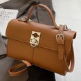 thumbnail image 2 of Bolso Hombro Cuadrado para Mujer A La Correa Ajustable PU Color Sólido Viajes Al Aire Libre, 2 of 8
