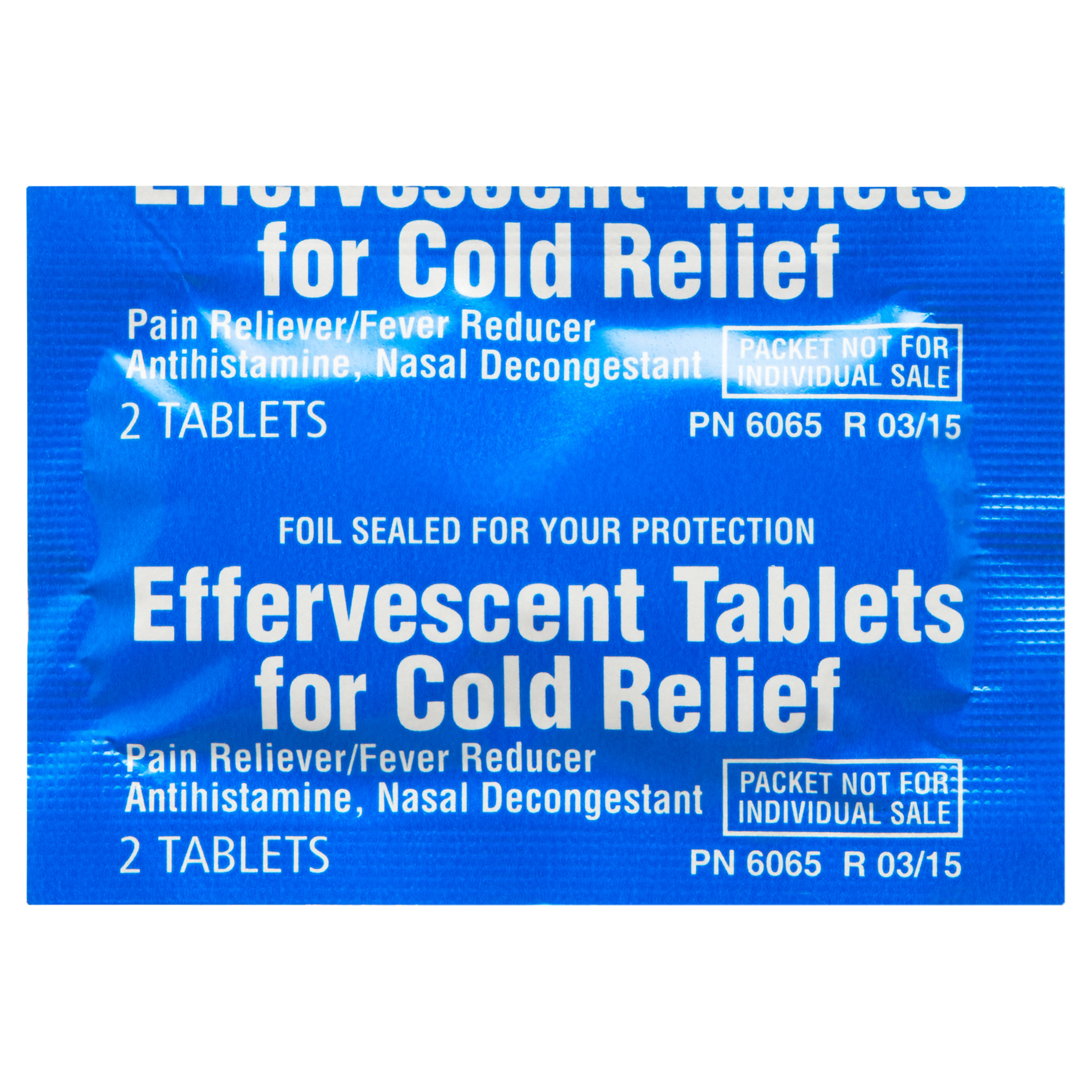 Equate Effervescent Cold Relief, 48 Tablets - image 3 of 9