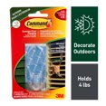 thumbnail image 1 of Command® Outdoor Clear Window Hook 17093CLR-AWC, Large, 4 lb (1.8 kg), 1 Hook, 2 Clear All Weather Strips, 1 of 9