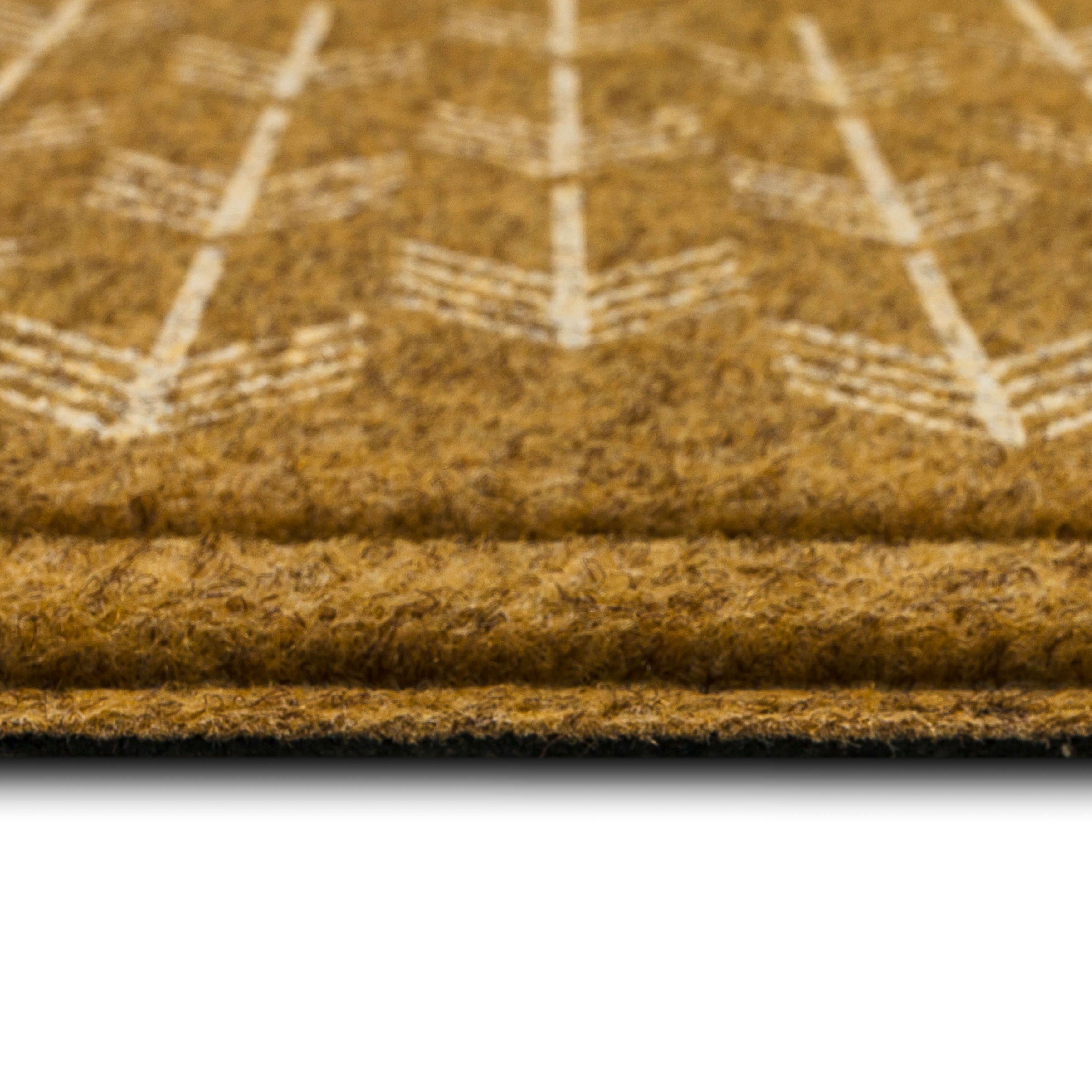Mohawk Home Playful Arrows Outdoor Polyester Door Mat, Natural, 1' 6" X 2' 6"